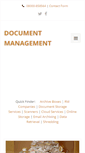 Mobile Screenshot of documentarchiving.com